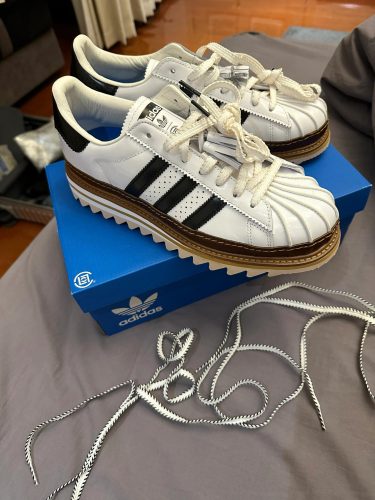 【🎁히트 상품】CLOT x 아디다스 오리지널 슈퍼스타 흰색 IH3132 photo review